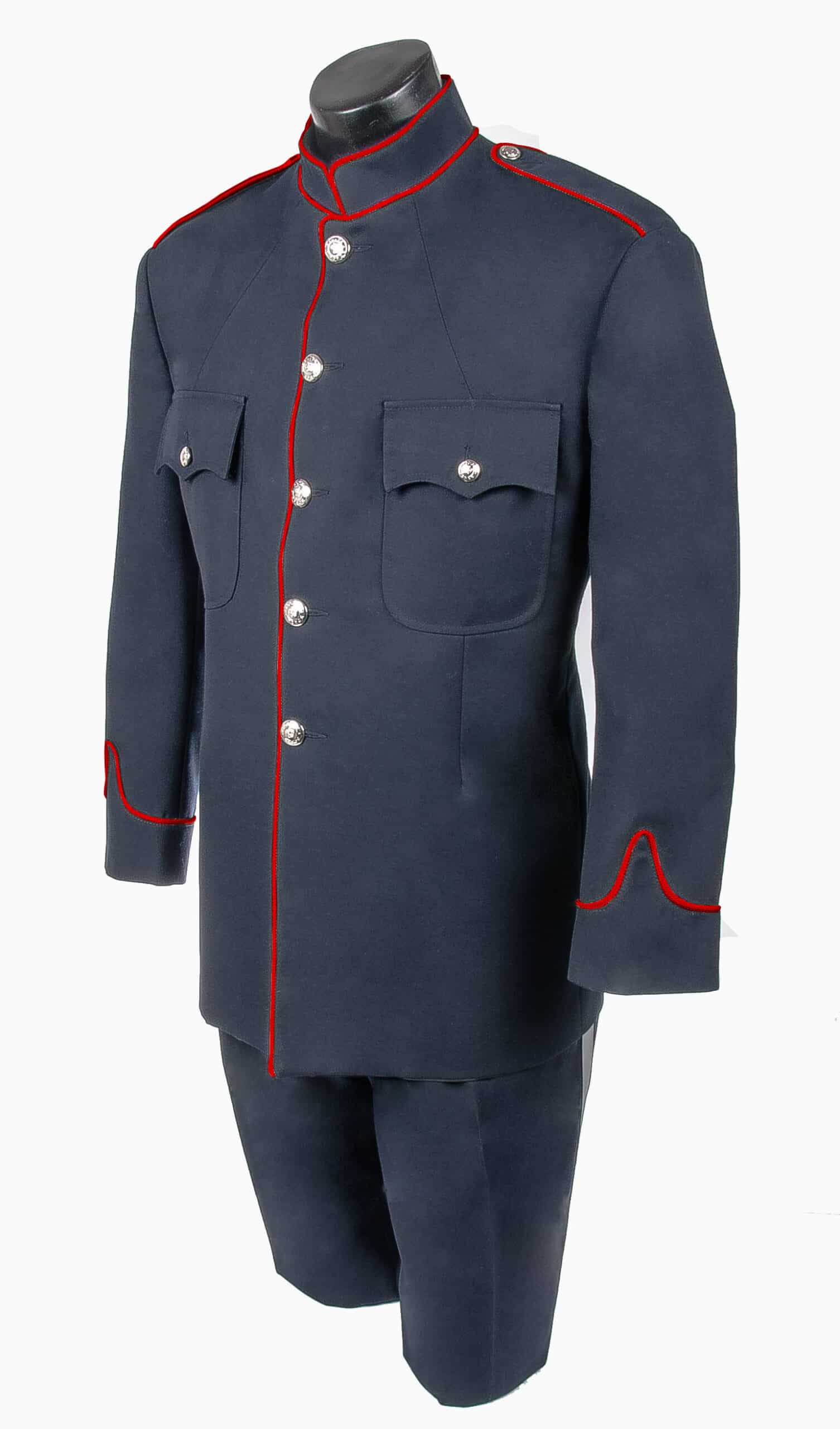 Fire Honour Guard High Collar Tunic Jacket Pant Combo - 5Star & Derks ...